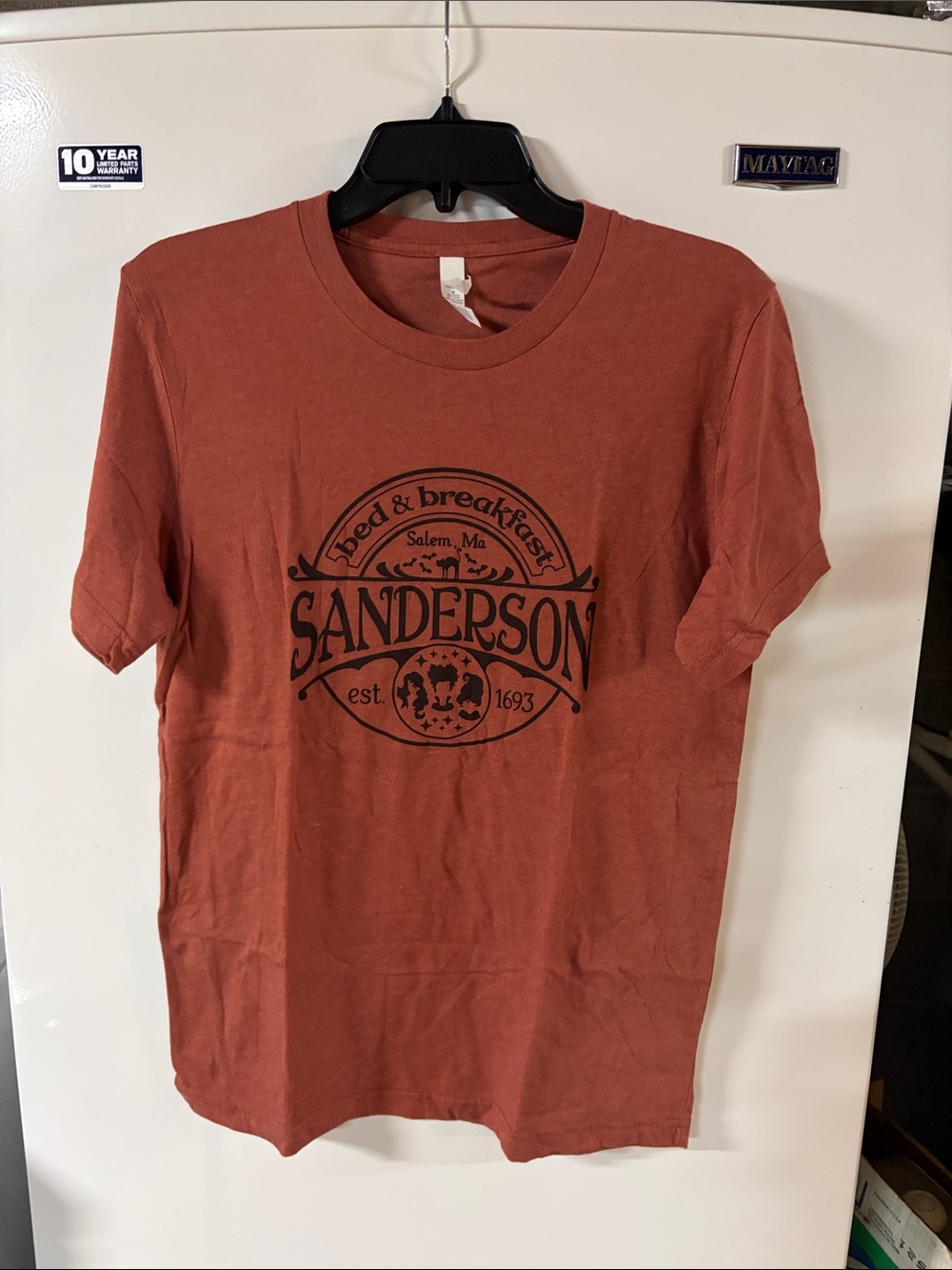 Hocus Pocus Sanderson B&B Rust Crewneck Graphic T-Shirt